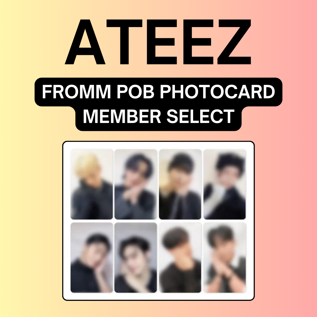 2/20 FROMM POB PHOTOCARD MEMBER SELECT EVENT] ATEEZ - [THE WORLD