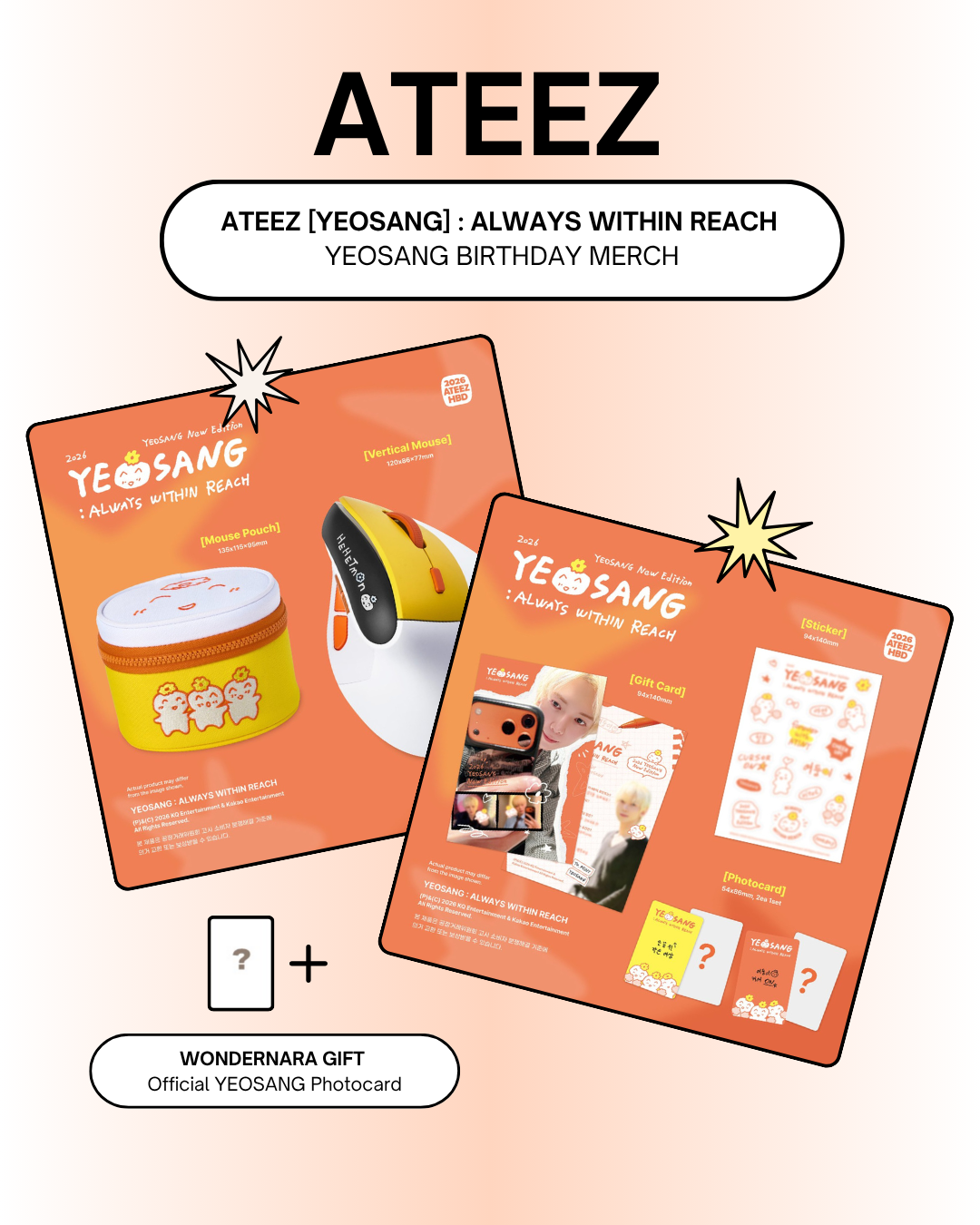ATEEZ 2026 BIRTHDAY MD] [YEOSANG]: ALWAYS WITHIN REACH (PRE-ORDER