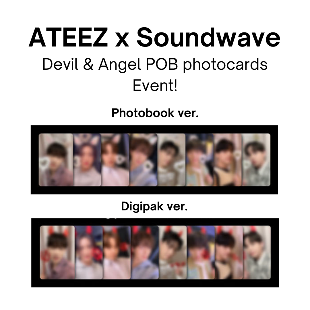 SOUNDWAVE] ATEEZ: THE WORLD EP.FIN : WILL LUCKY DRAW EVENT