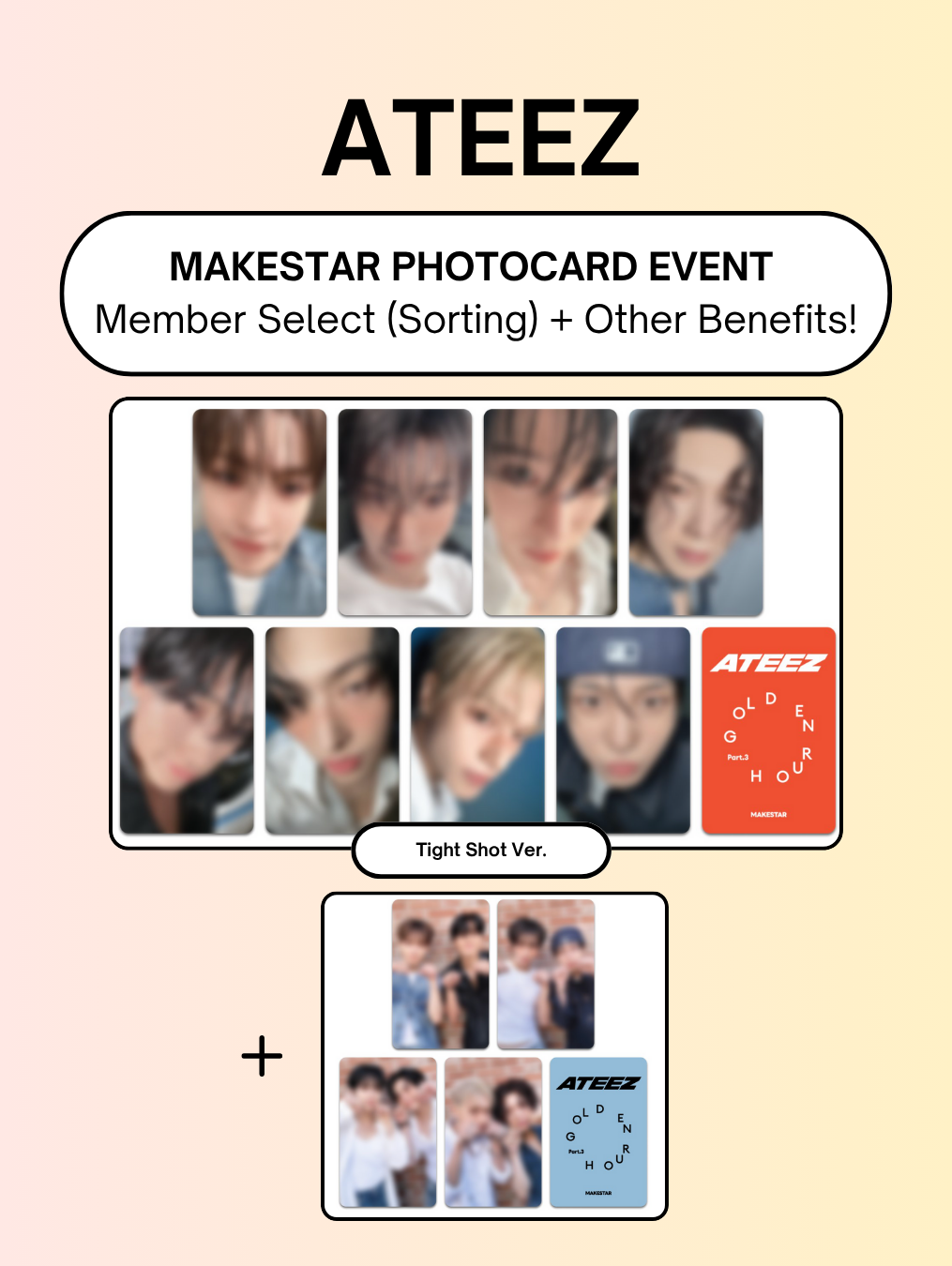 ATEEZ メイクスター フードトレカ 06/23 MAKESTAR - PART 2 PHOTOCARD ATEEZ メイクスター フードトレカ 06/23 MAKESTAR - PART 2 PHOTOCARD