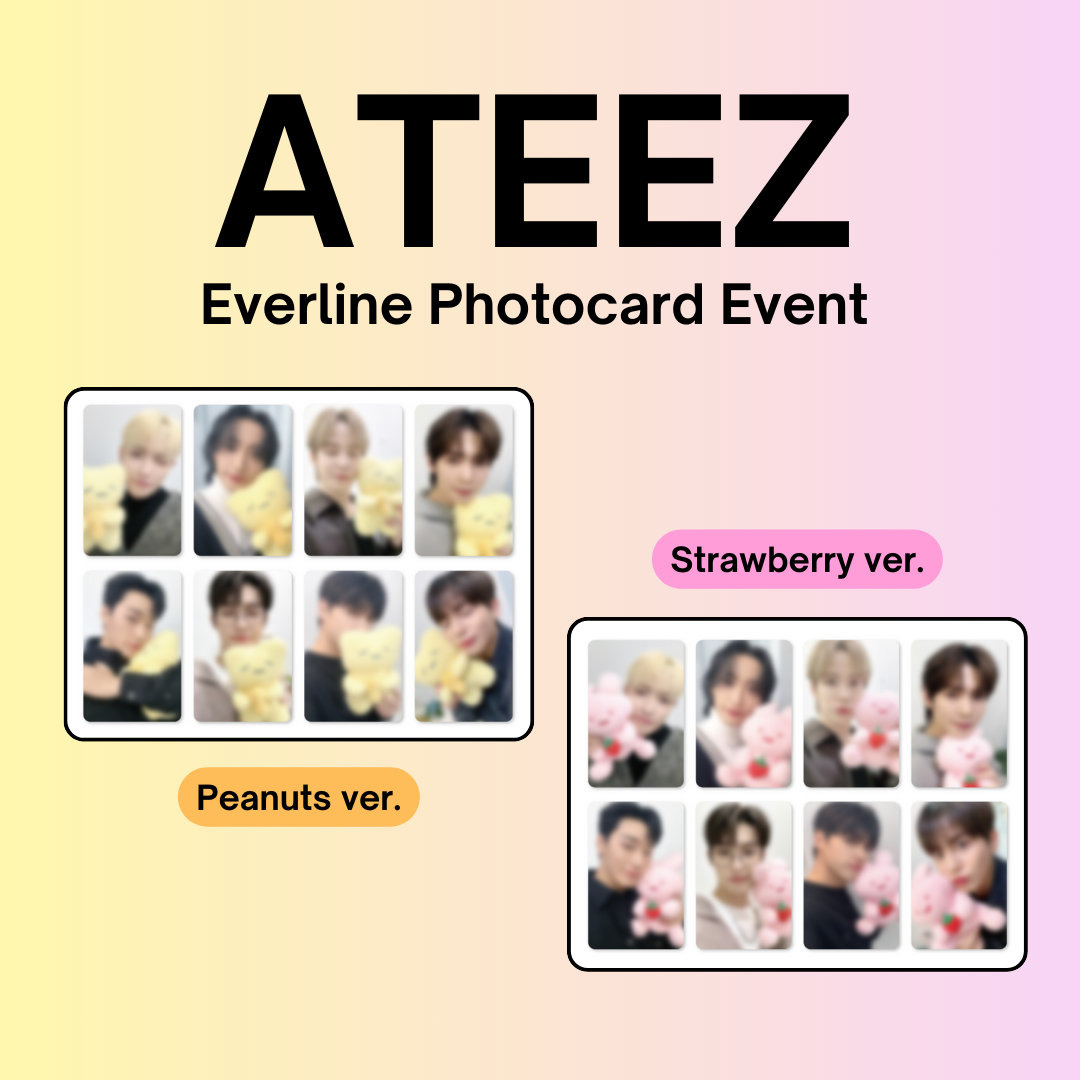 Everline] ATEEZ: THE WORLD EP.FIN : WILL LUCKY DRAW EVENT