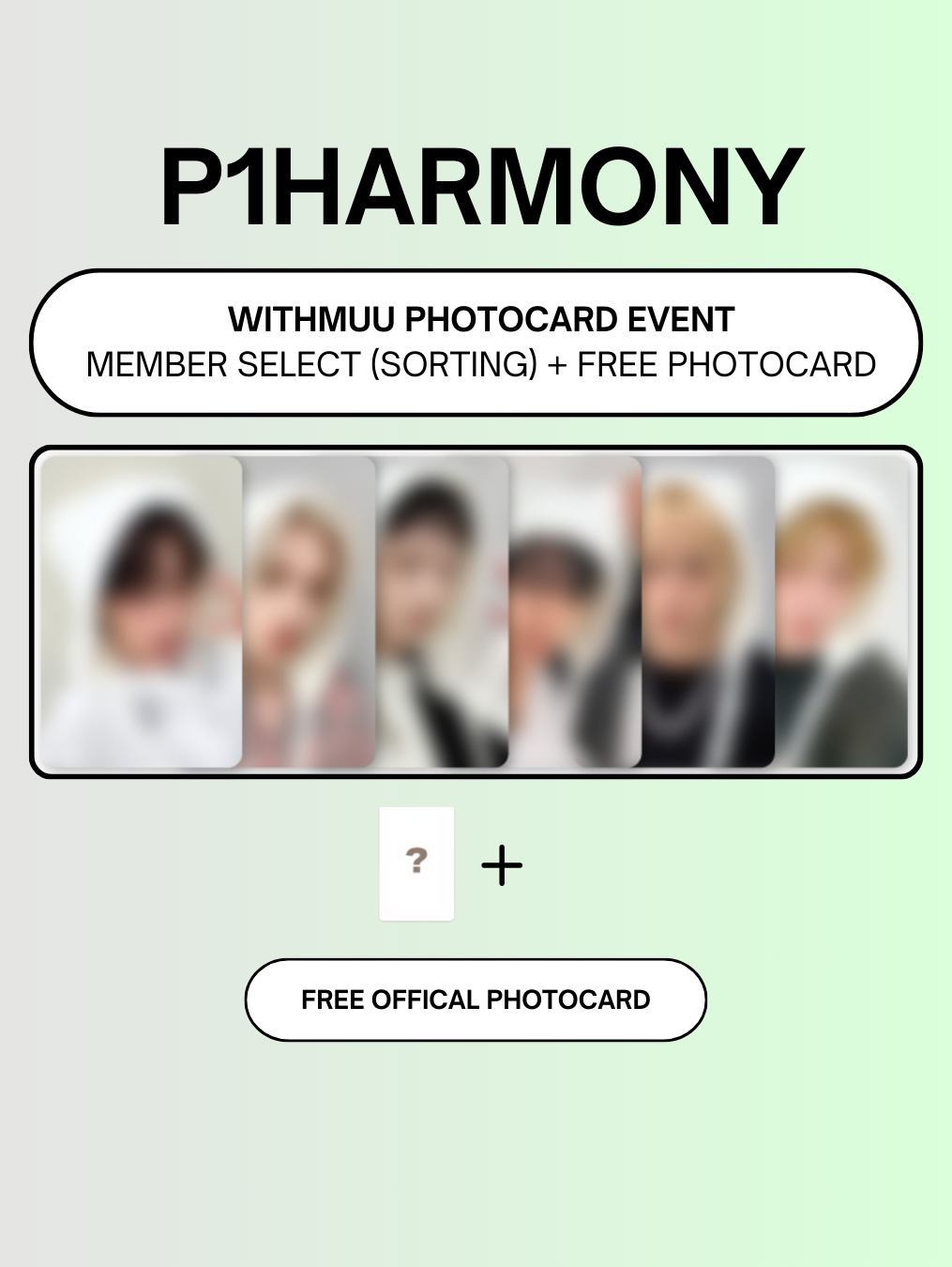 P1HARMONY DUH Album Photocards 6Pcs/Set – Kpop Exchange p1harmony