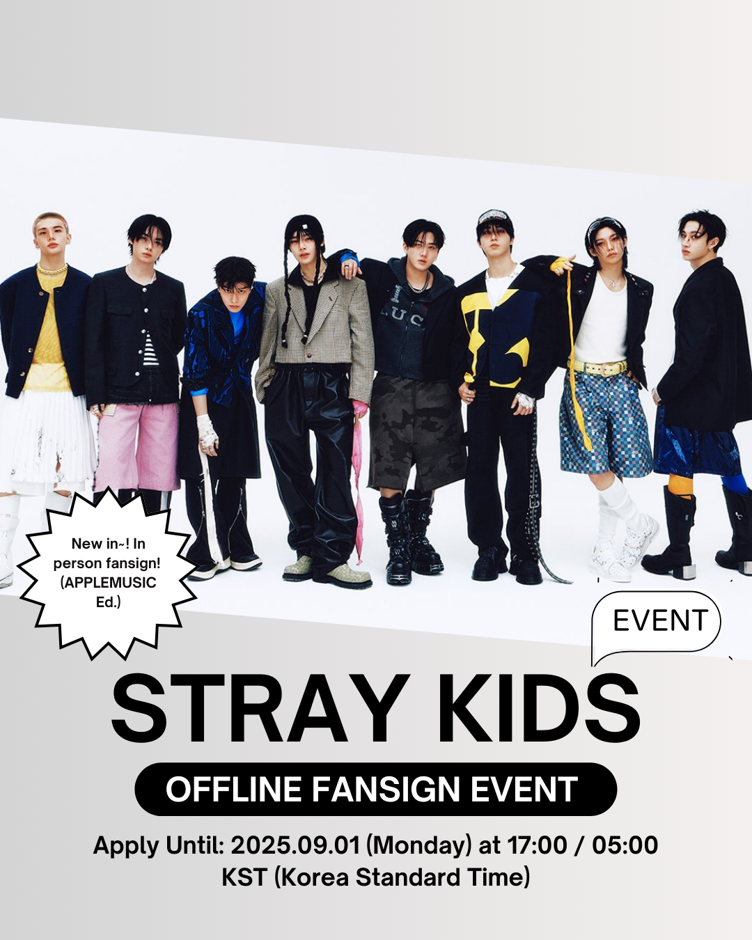 WAKER 세범 クォンヒョプ K-POP アルバムセット サイン入りポラロイド 09/06 OFFLINE FAN SIGN EVENT BY APPLEMUSIC] STRAY KIDS