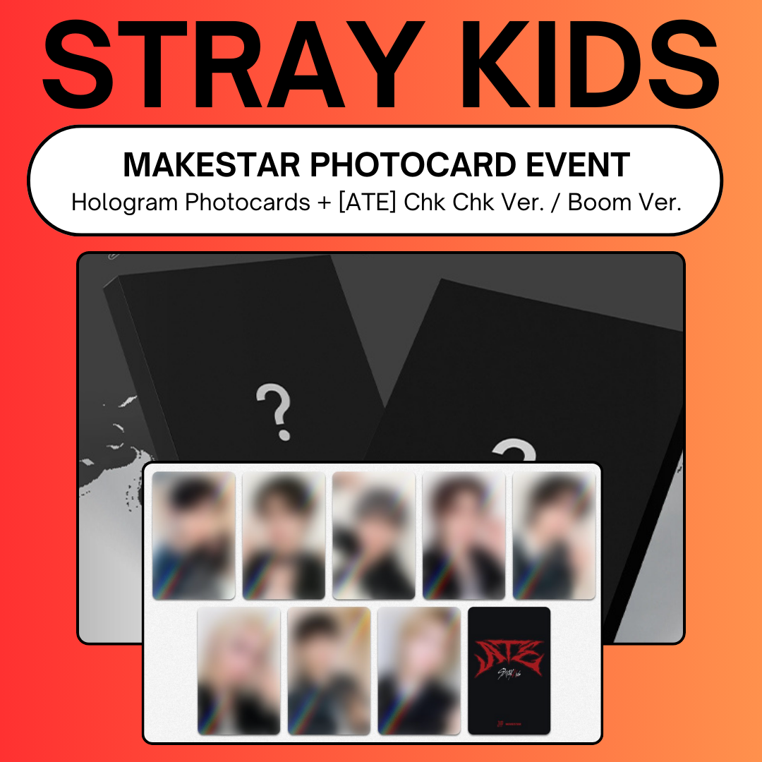 Stray Kids - Album ATE (Chk Chk Ver.) Con Regalo Pre-Ordine: Poster E Sticker Pack + Fotocard Esclusive - Foto 3