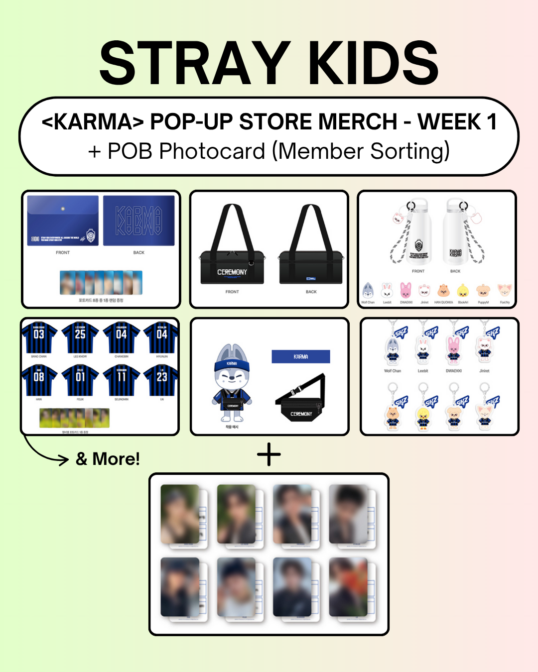stray kids KARMA POPUP リノセット stray kids KARMA POPUP リノセット stray kids KARMA POPUP