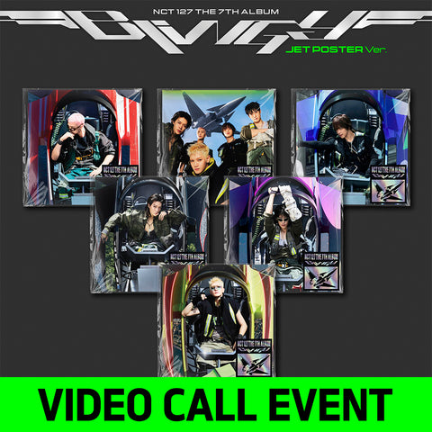 [10/16~19 MUSICART 1:1 VIDEO CALL EVENT] NCT 127 - 7TH ALBUM [BLINGY] (JET POSTER VER.) (PRE-ORDER)