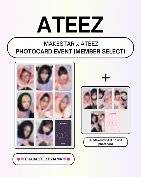 04/02 MAKESTAR MEMBER CLAIM POB + BONUS EVENT] ATEEZ – 13TH MINI