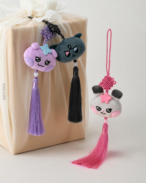 BOK-TEEZ tassel keyring assortment