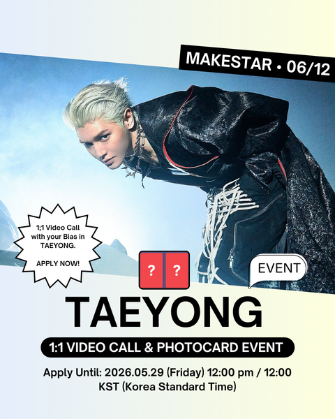 [06/12 MAKESTAR 1:1 VIDEO CALL EVENT] TAEYONG – THE 1ST ALBUM [WYLD] (JEWEL CASE VER.) (PRE-ORDER)