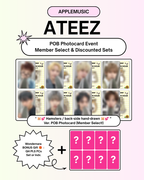 07/03 APPLEMUSIC MEMBER CLAIM POB + BONUS EVENT] ATEEZ – 14TH MINI