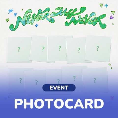 [08/31 PHOTOCARD EVENT] ZEROBASEONE THE 1ST FULL ALBUM "NEVER SAY NEVER" (PRE-ORDER)