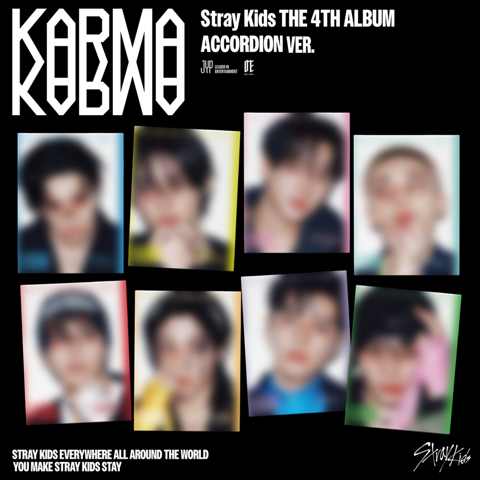 Stray Kids KARMA ceremony9枚　フライヤーコンプリート Stray Kids KARMA ceremony9枚 フライヤーコンプリート