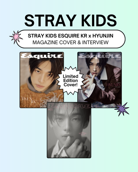 [11/01 ESQUIRE KOREA] STRAY KIDS: HYUNJIN - ESQUIRE 2026 (MAGAZINE) (PRE-ORDER)