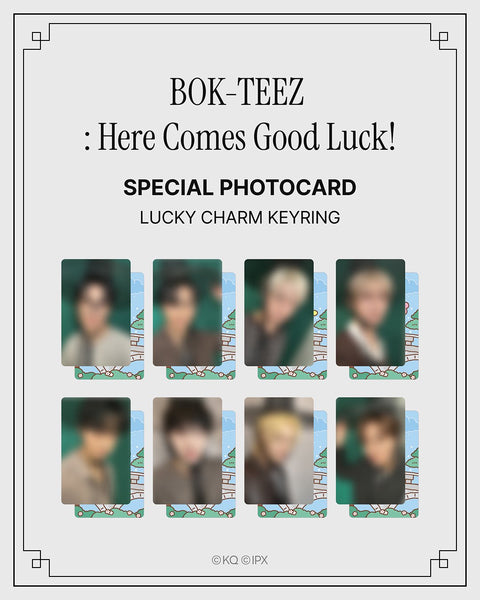 Lucky Charm Keyring exclusive ATEEZ MIGHTEEZ photocard lineup