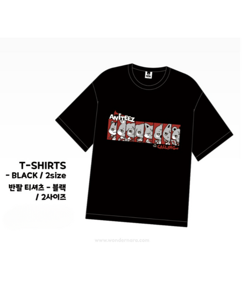 [9/21 ANITEEZ IN THE CALLING] T-Shirts – Black (PRE-ORDER)
