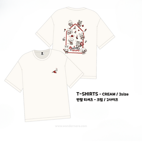 [9/21 ANITEEZ IN THE CALLING] T-Shirts – Cream (PRE-ORDER)