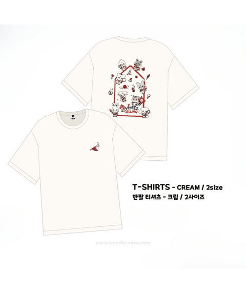 [9/21 ANITEEZ IN THE CALLING] T-Shirts – Cream (PRE-ORDER)