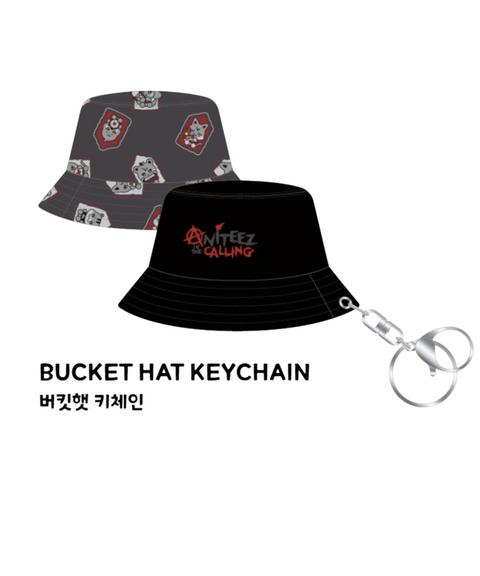 [9/21 ANITEEZ IN THE CALLING] Bucket Hat Keychain (PRE-ORDER)