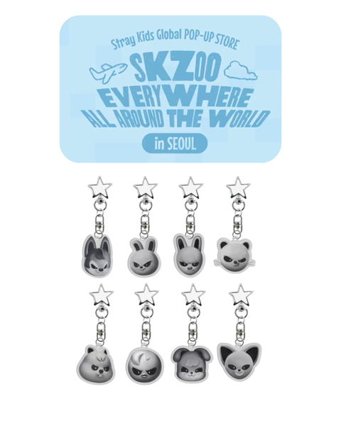 SKZOO Everywhere All Around The World] EVIL SKZOO ACRYLIC KEYRING