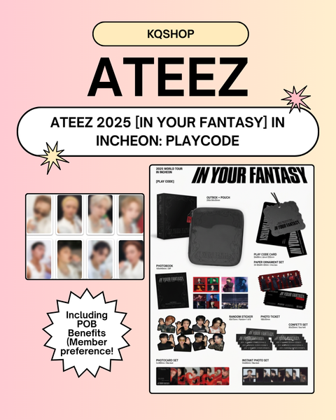 ATEEZ 2025 WORLD TOUR POB EVENT] [IN YOUR FANTASY] IN INCHEON