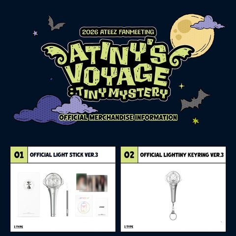 [2026 ATEEZ OFFICIAL MD] ATEEZ FANMEETING [ATINY'S VOYAGE : TINY MYSTERY] (PREORDER)