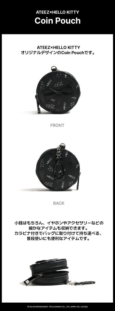 [08/14 ATEEZ JAPAN MD] ATEEZ x HELLO KITTY: BLACK SERIES (PART 2) (PRE-ORDER)