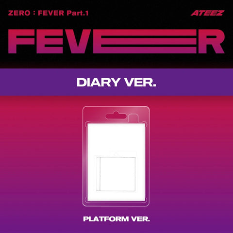 [01/09 MINIRECORD PHOTOCARD EVENT] ATEEZ – [ZERO:FEVER SERIES] (PLATFORM ver.) (PRE-ORDER)