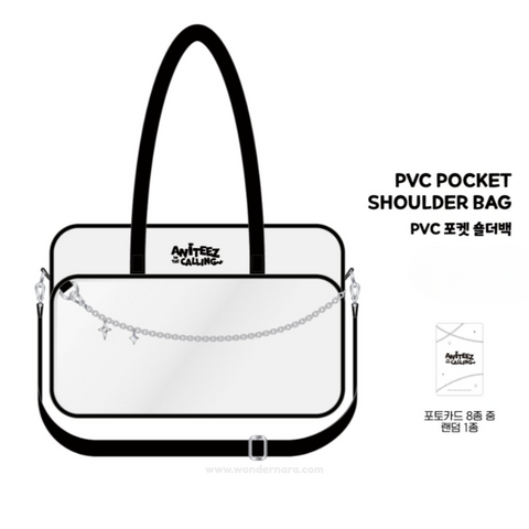 [9/21 ANITEEZ IN THE CALLING] PVC Pocket Shoulder Bag (PRE-ORDER)