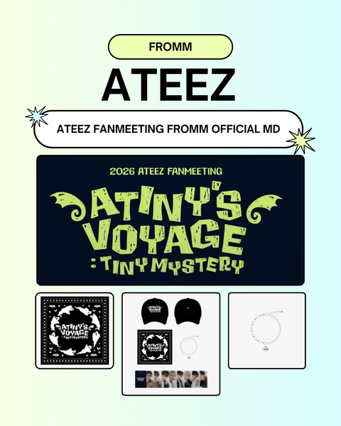 [07/13 FROMM x ATEEZ] 2026 ATEEZ FANMEETING MD + PHOTOCARD EVENT (PREORDER)