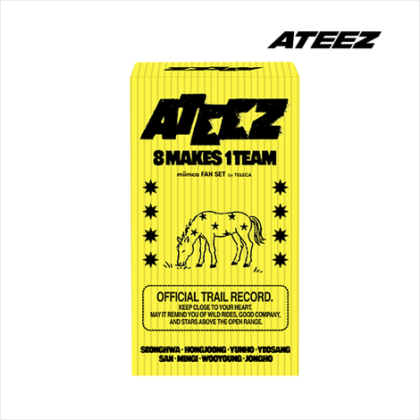 ATEEZ MIIMCA yellow official front view