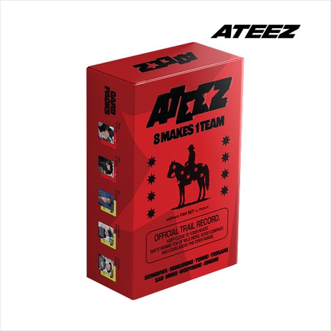 ATEEZ MIIMCA red official angled packaging view
