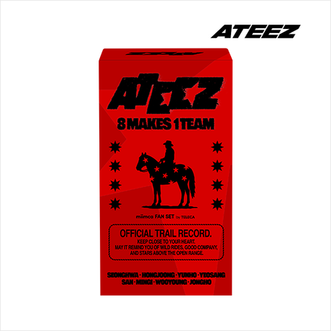 ATEEZ MIIMCA red official front view