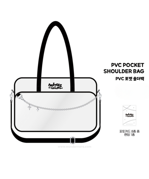 ATEEZ×ANITEEZ PVC POCKET SHOULDER BAG ATEEZ x ANITEEZ – [ANITEEZ ATEEZ×ANITEEZ PVC POCKET SHOULDER BAG ATEEZ x ANITEEZ – [ANITEEZ