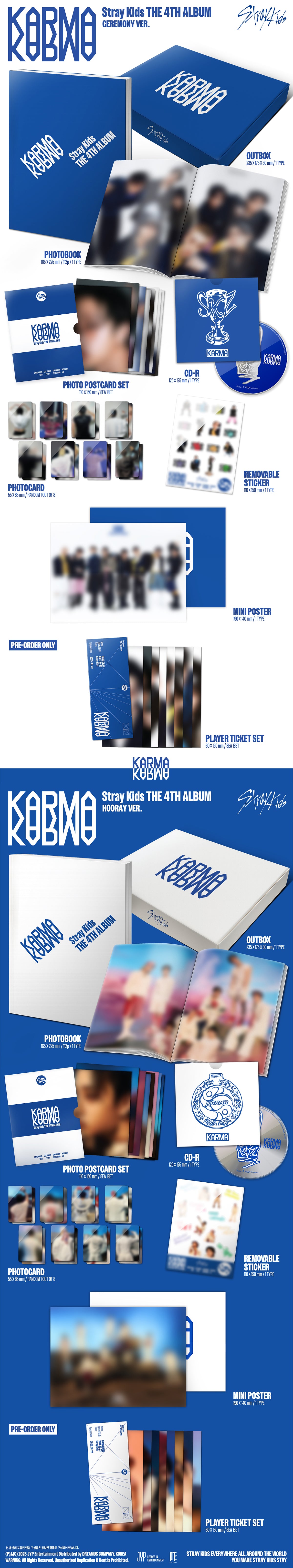 08/21 PHOTOCARD EVENT] STRAY KIDS – KARMA (ALBUM: CEREMONY VER