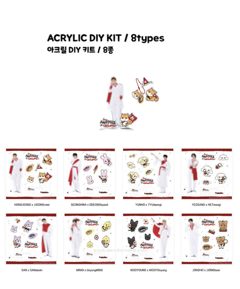 [9/21 ANITEEZ IN THE CALLING] Acrylic DIY Kit (PRE-ORDER)