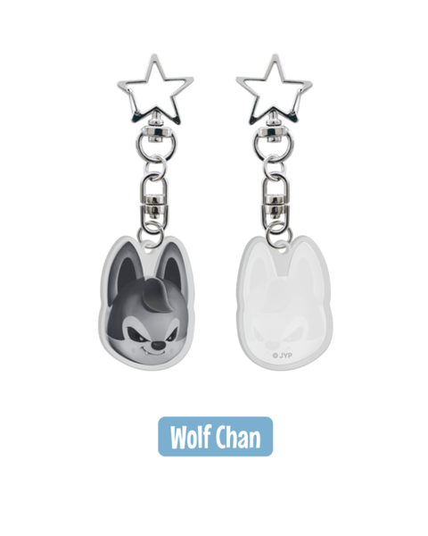 [SKZOO Everywhere All Around The World] EVIL SKZOO ACRYLIC KEYRING