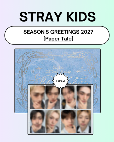 [10/14] STRAY KIDS - 2027 SEASON'S GREETINGS [Paper Tale] (PRE-ORDER)