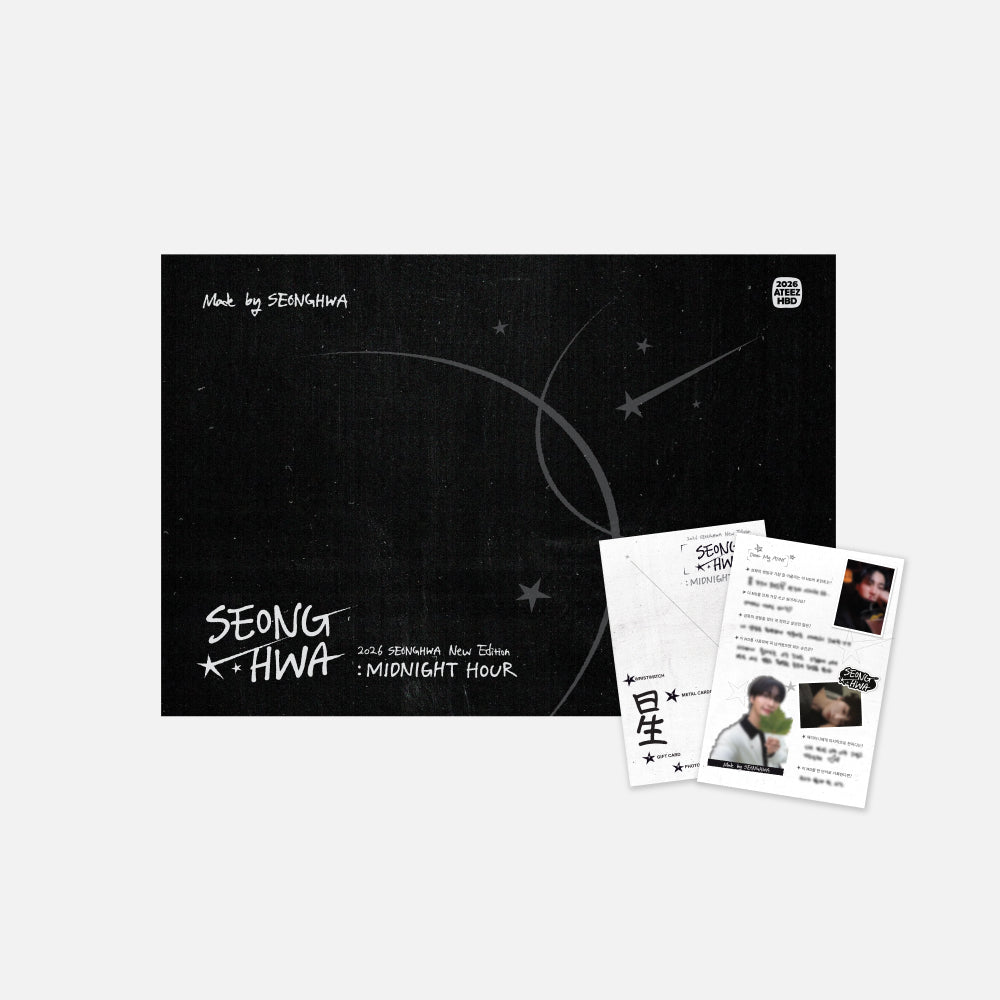 ATEEZ 2026 BIRTHDAY MD] [SEONGHWA]: MIDNIGHT HOUR (PRE-ORDER