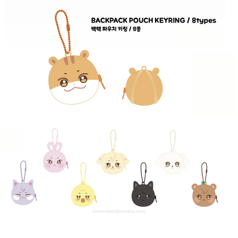[9/21 ANITEEZ IN THE CALLING] Backpack Pouch Keyring (PRE-ORDER)