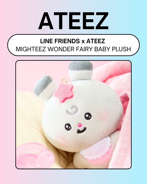 [LINE FRIENDS x ATEEZ] MIGHTEEZ WONDER FAIRY BABY PLUSH (PRE-ORDER)