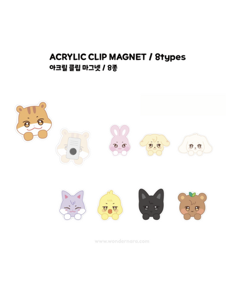 [9/21 ANITEEZ IN THE CALLING] Acrylic Clip Magnet (PRE-ORDER)