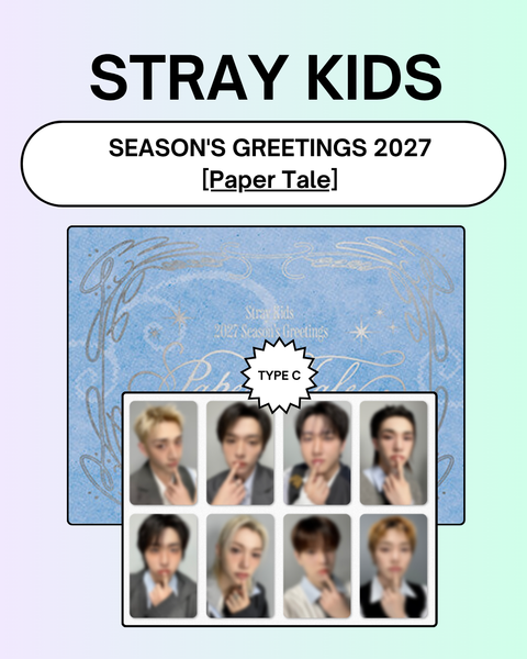 [10/14] STRAY KIDS - 2027 SEASON'S GREETINGS [Paper Tale] (PRE-ORDER)