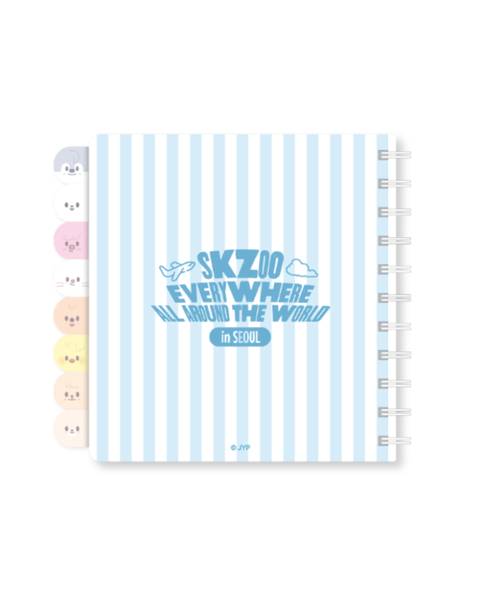 [SKZOO Everywhere All Around The World] SKZOO INDEX NOTE SEOUL Ver.
