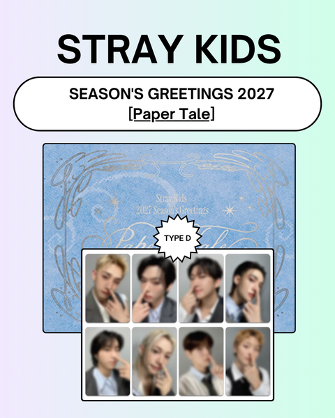 [10/14] STRAY KIDS - 2027 SEASON'S GREETINGS [Paper Tale] (PRE-ORDER)