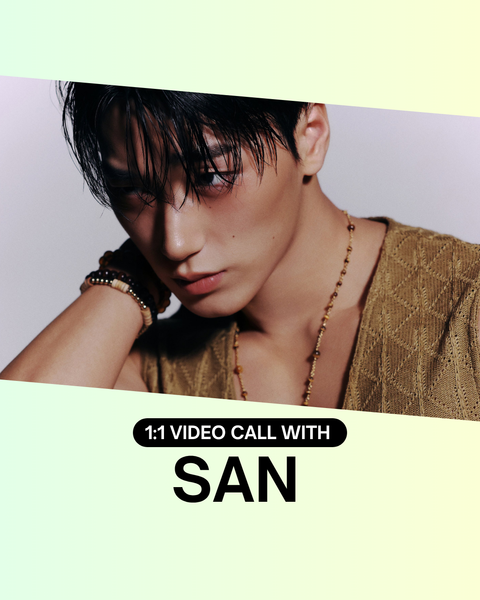 [07/26 MAKESTAR 1:1 VIDEO CALL EVENT] ATEEZ - 14TH MINI ALBUM [GOLDEN HOUR : Part.5] (POCA VER.)(PREORDER)