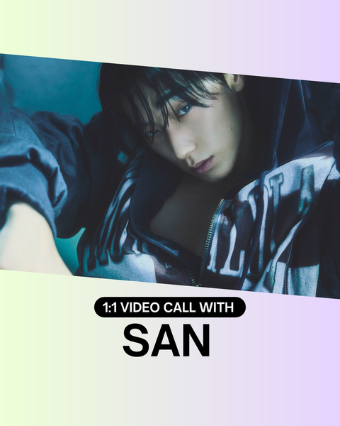 [11/15 MAKESTAR 1:1 VIDEO CALL EVENT] ATEEZ - 15TH MINI ALBUM [GOLDEN HOUR : Part.6] (POCAALBUM Ver.) (PRE-ORDER)