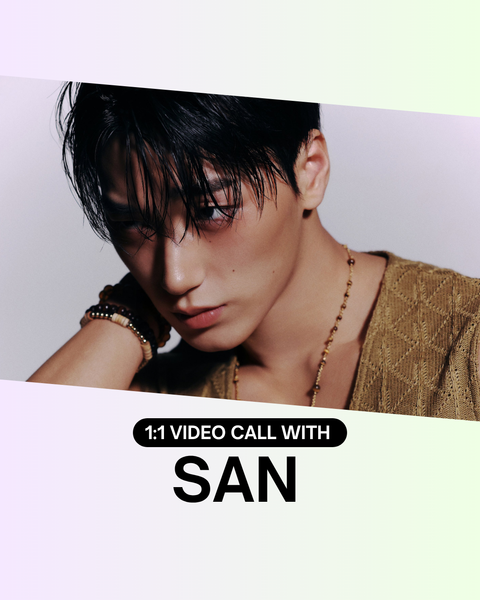 [10/19 MAKESTAR 1:1 VIDEO CALL EVENT IN LA] ATEEZ - 14TH MINI ALBUM [GOLDEN HOUR : Part.5] (POCA VER.)(PREORDER)