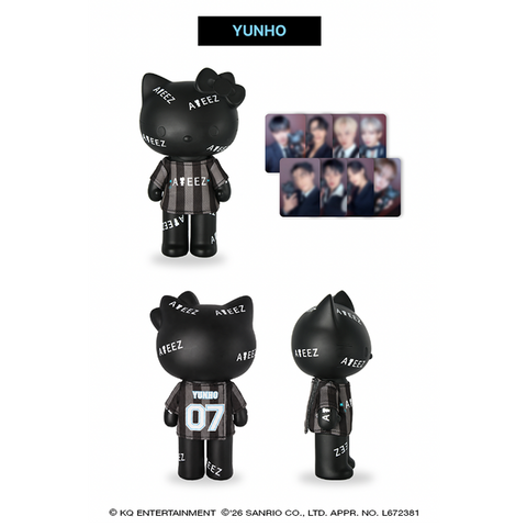 [08/14 ATEEZ JAPAN MD] ATEEZ x HELLO KITTY: BLACK SERIES (PRE-ORDER)