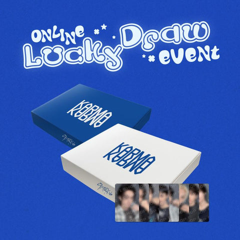 [09/8 STRAY KIDS : LUCKY DRAW EVENT BY FANS SHOP] STRAY KIDS – KARMA (CEREMONY VER., HOORAY VER.) (PRE-ORDER)