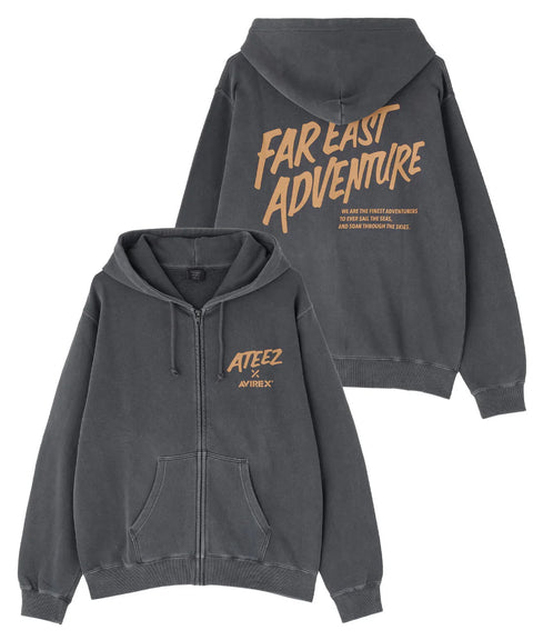 AVIREX x ATEEZ - FADE WASH PARKA “ADVENTURE” (PRE-ORDER)
